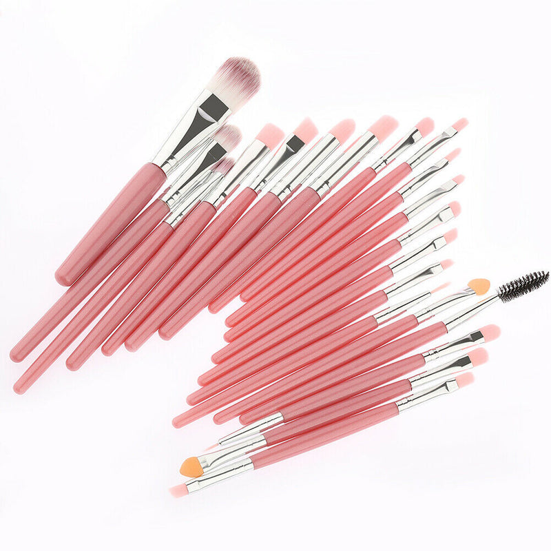 20pcs Makeup Brushes Set Eyeshadow Lip Cosmetic Foundation Brush (TM-195) A