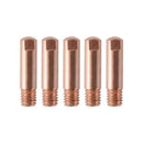 9Pcs/Set 15Ak Mig/Mag Welding Nozzle Contact Tips 0.8X25Mm M6 Gas Connector