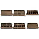 Wooden Jewelry Tray Jewellery Organizer Bangle Earrings Bracelets Choker Ne