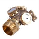 5 Pcs 1/2 Inch Mist Water Sprayer 4 Head Horticultural Atomization Nozzle G