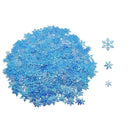 800 Pcs Reusable Snowflakes Confetti for Christmas Wedding Birthday Holiday