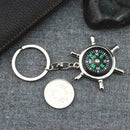 Compass Alloy Keychain Camping Hiking Outdoor Travel Portable Tool Practica U0J2