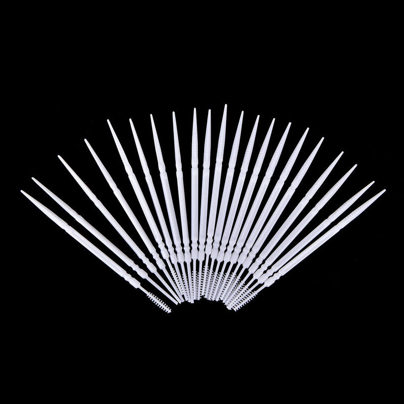 300 Pcs Plastic Dental Picks Oral Hygiene 2 Way Interdental Brush Tooth Pi3C