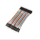 40pcs Dupont 10CM Male To Male Jumper Wire Ribbon Cable for Arduino Breadboard Z