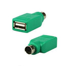 USB Type-A Female To PS/2 Keyboard Mouse Converter Connector