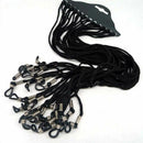 12x Black Nylon Cord Eyeglass Holder Sunglass Eyewear Glass Neck String Strap 3c