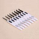 8pcs Aluminium Crochet Hooks Weave Yarn Craft Knitting Needle Set