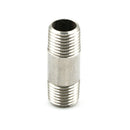 1/4"Male x 1/4" Male Threaded Pipe Fitting Stainless Steel SS304 NPT Cy