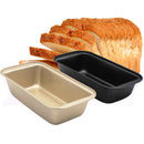 Rectangle Nonstick Toast Bread Cake Baking Mold Loaf Tin Bakeware Pan Golden