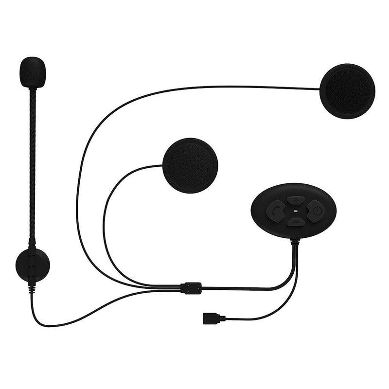 Portable Helmet Headset Bluetooth Waterproof Anti-Interference Helmet Earphones