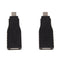 2pcs USB 2.0 Female to Mini Male + USB Female to Micro USB Male Adapter Con J3A6