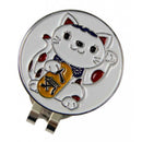Magnetic Golf Cap Clip Ball Marker Golf Hat Metal Clamp Popular Cat