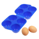 4 Grid Egg Box Carrier Folding Carton Holder Outdoor BBQ Picnic Shockproof ME