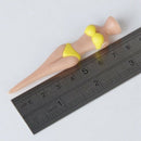 6pcs golf tee bikini beauty ball Nailed yellow Z6O1