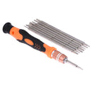 9 In1 JM-8124 Professional Hardware Screwdrivers 2-ways Bits Tools Set