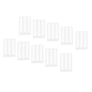 10pcs 0.3inch Boilie Stops Bait Stoppers Hair Rig Extender Fishing Tool