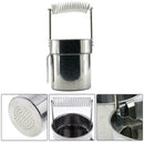 Double-Layer Filterable Portable Clip Pen Stainless Holder Wash Pen Steel Y Y5Y3