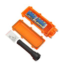 COB62 Up Down Left Right Waterproof Hoist Push Button Switch Orange