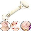 1x Natural Jade Stone Massager Roller Spa Head Neck Body Facial Beauty Tools OZ