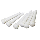6 Pack Acoustic Guitar Bridge Pins for Guitar Parts Accessories