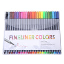 24 Fineliner Pens Color Fineliners Set Markers Art Painting Good Quality  Z