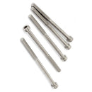 95mm Long M6x90mm Stainless Steel Hex Head Socket Cap Screws 5pcs