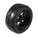4Pcs 1/10 Rubber Tire Rc Racing Car Tires On Road Wheel Rim Fit For Hsp Hpi Y1P7