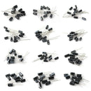120PCS/Set 16V-50V 0.22UF-470UF Aluminum Electrolytic Capacitor Assortment Kit