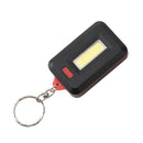 Mini LED COB Flashlight Waterproof Portable Keychain Torch Light Camping L %a