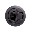 1 PCS Black Embedded Zipper Box Hatch Latch Handle New Round Head Lock