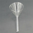 60mm Transparent Glass Powder Triangle Cone Funnel Lab Glassware Accessory Hot
