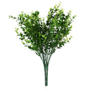 2 Bunches Artificial Eucalyptus Grass Green Leaves Plant Wedding Table Decor