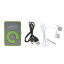 Mirror Clip USB MP3 Music Player Supports 16GB  TF For Outdoor Gifts