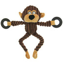 Funny Pet Dog Toys Chew Squeaky Toys Chewing Sound Molar Bite Monkey Shape