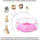 Small Animals Cage Tent Breathable Pet Playpen Open Outdoor/Indoor Exercise