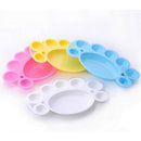 Nail Art Dappen-Dish Palette for Paint Painting Plastic Color Mixing Plate Hot