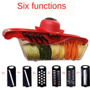 Multifunction Vegetable Slicer Portable Food Shredder Manual Vegetable Solid
