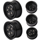 Durable Simulation Plastic Tire Lock Universal Crawler Beadlock Wheel Rims SCX10