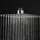 8'' Square Stainless Steel Rain Shower Head Chrome Bathroom Top Sprayer Faucet