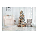 Christmas Background Cloth Happy New Year Photos Studio Snow Tree Star Backdrops