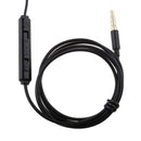Anti-Radiation Mono Earphone Acoustic Air Tube Mic 3.5mm Headphone Black