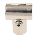 Stainless Steel Bow & Boat Hand Rail 90 Degree Tee Fitting 0.87inch 22mm Tube
