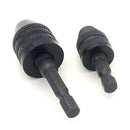 1/4 Inch Hex Shank Keyless Drill Chuck Quick Change Adapter Converter Drill