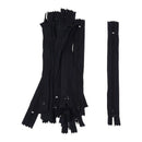 24 PCS Black Nylon Zipper Wholesale 19cm G3Z5