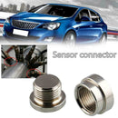 O2 Oxygen Sensor Metal Weld On Bung & Plug Wideband Cap Set Nut & T9L2