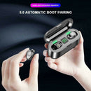 Wireless Earphones Wireless Earbuds Mini Headset LED Stereo Headphone