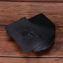 Waterproof Black Plastic Playing Cards Collection Poker Cards Creative Gift FT