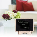 1pc Mini Blackboard Chalkboard With Stand Place Card Wordpad Rectangle Angled OH