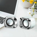 USB 2.0 Notebook Speakers Wired Stereo Mini Computer Speaker for Desktop La I2Q5