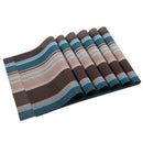 Washable Placemats Heat Insulation Non-slip Table Mats for Kitchen Dining S S7O5